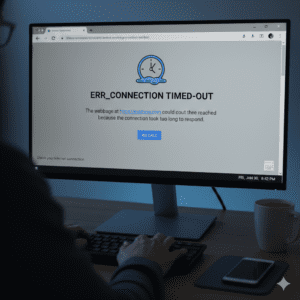 Fix ERR_CONNECTION_TIMED_OUT Error
